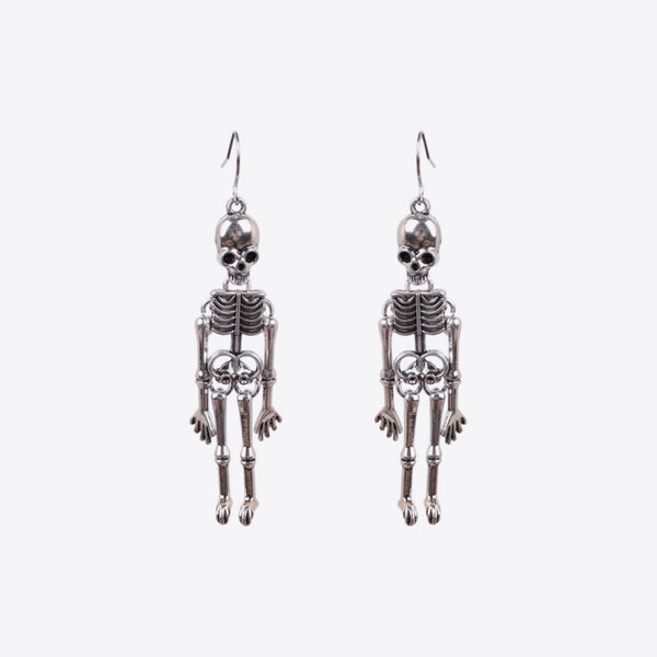 Skeleton Alloy Earrings