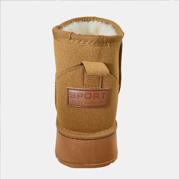 Fleece Lined Chunky Platform Mini Boots - 3 color options