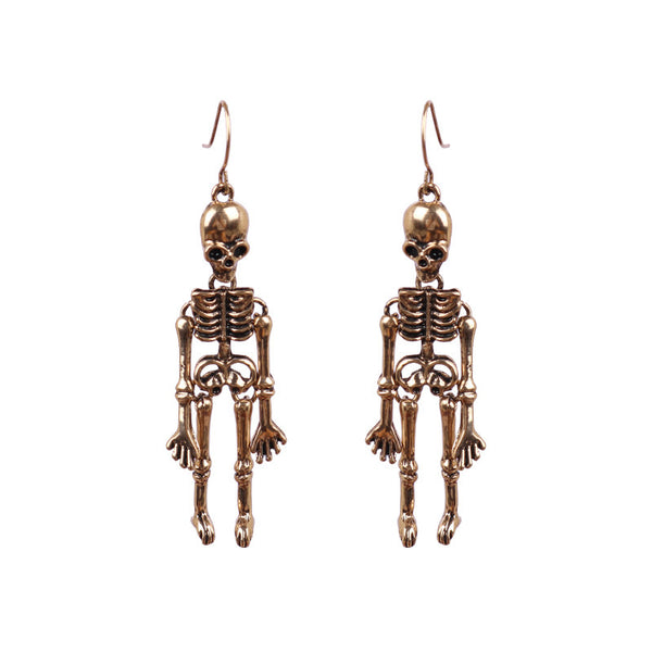 Skeleton Alloy Earrings