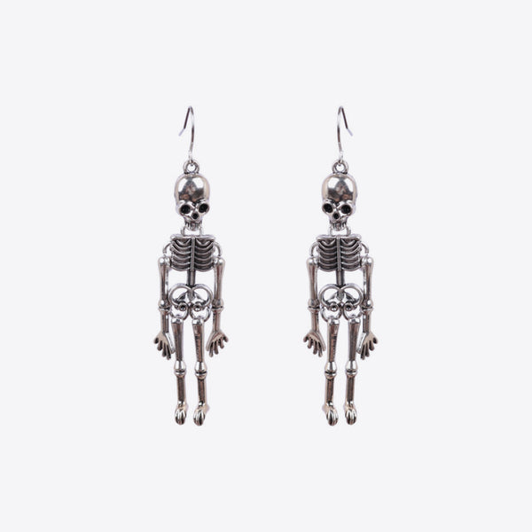 Skeleton Alloy Earrings