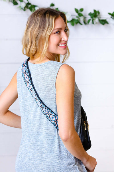 Black Vegan Leather Designer Strap Lined Sling