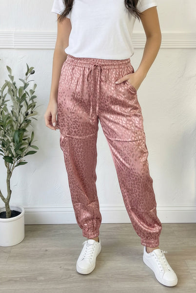 Blush on the Run Joggers
