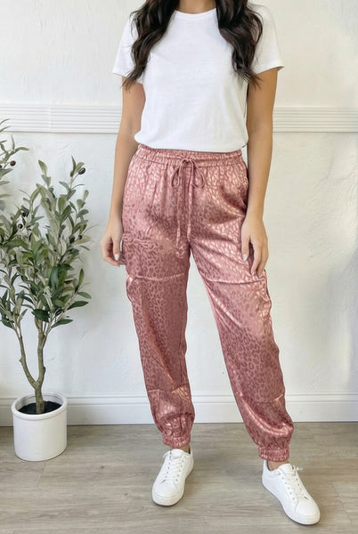 Blush on the Run Joggers