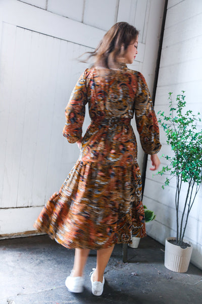Golden Hour Glamorous Smocked Maxi Dress