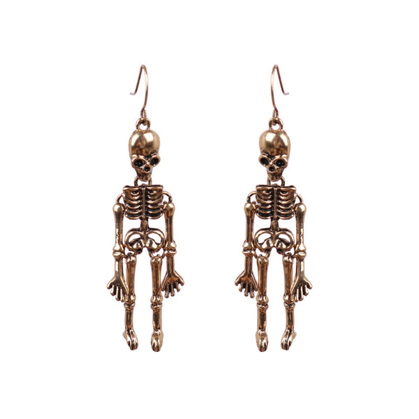 Skeleton Alloy Earrings