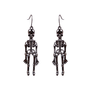 Skeleton Alloy Earrings