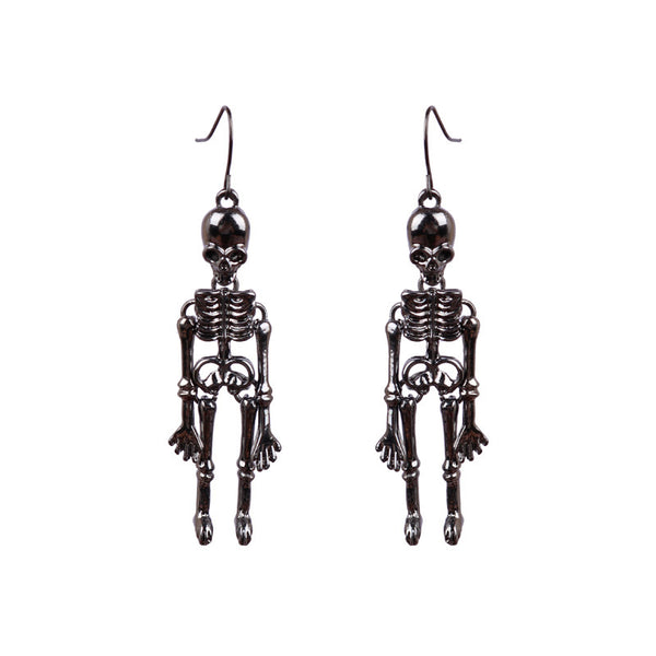 Skeleton Alloy Earrings