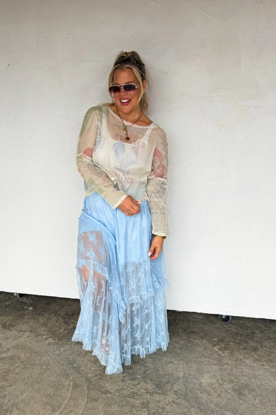 PREORDER: Blooming Maxi Skirt