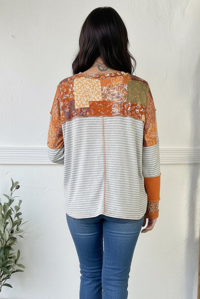 Boho Patchwork Daydream Raglan