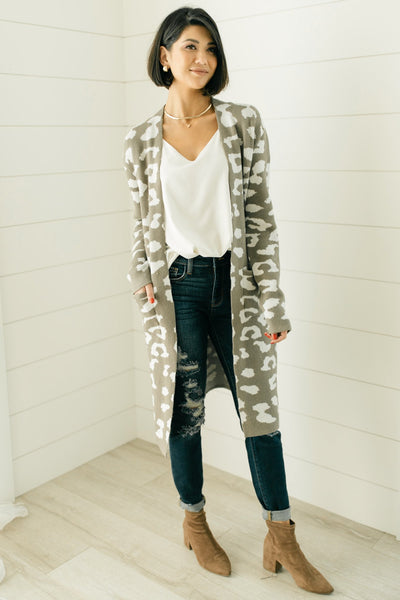 The Sage Feline Cardigan