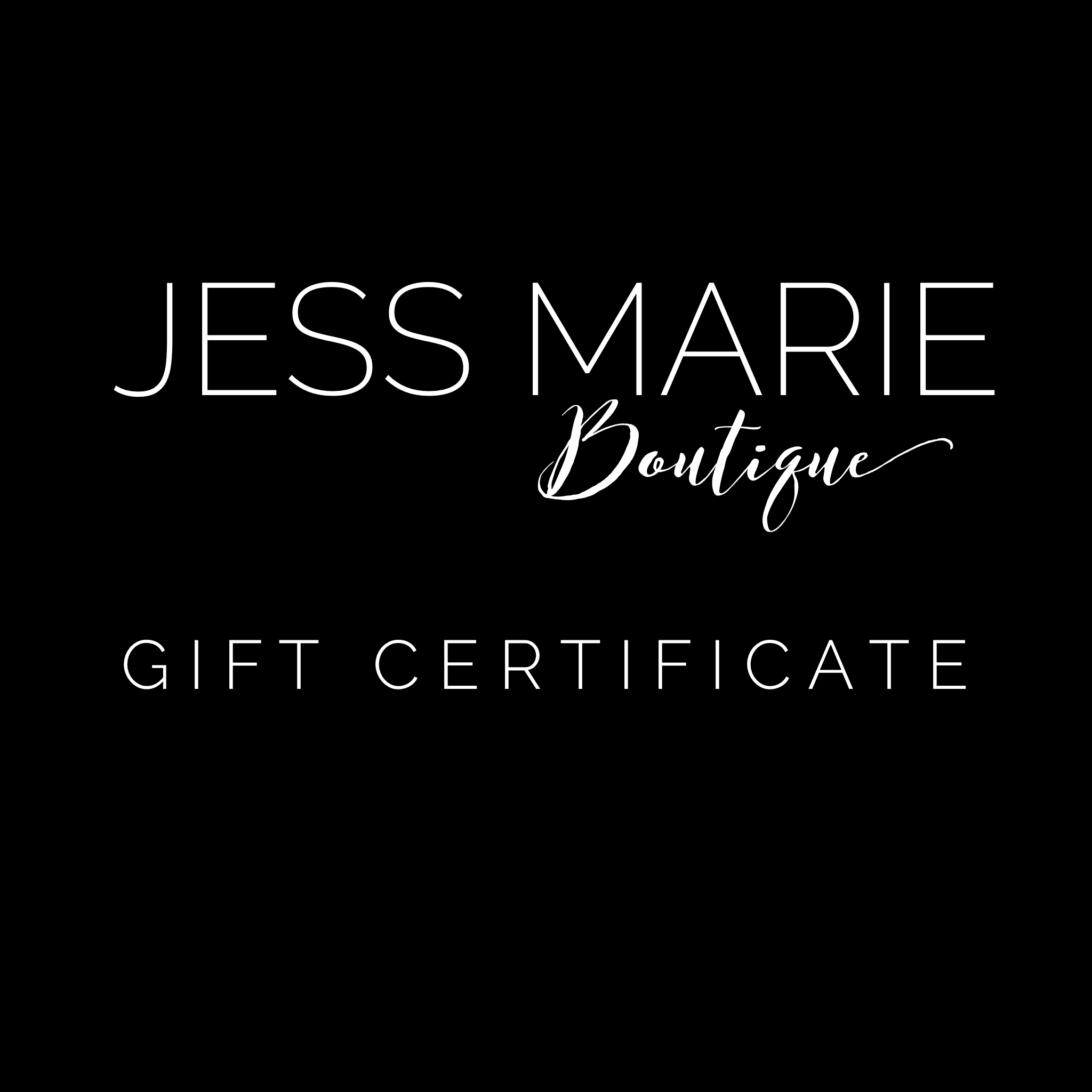 Gift Certificate