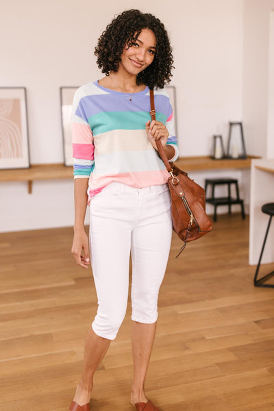 Tina Striped Top