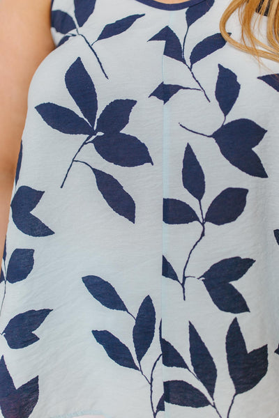 New Leaf Cami In Blue