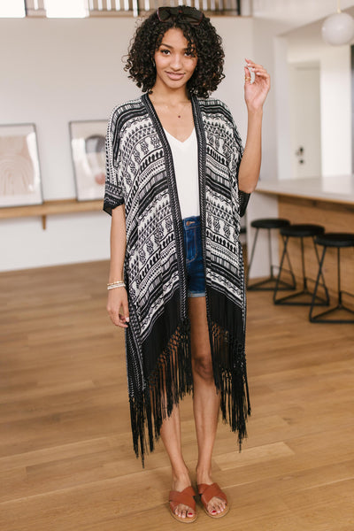 Fantastic Fringe Kimono