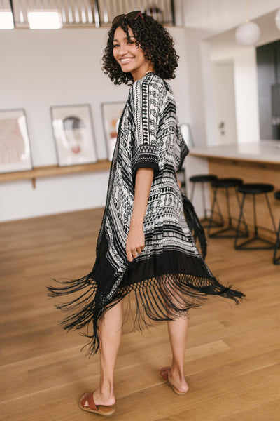 Fantastic Fringe Kimono