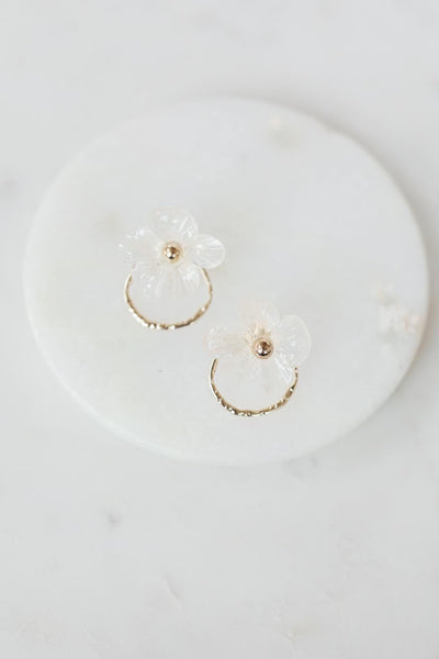 Blossom Hoop Earrings