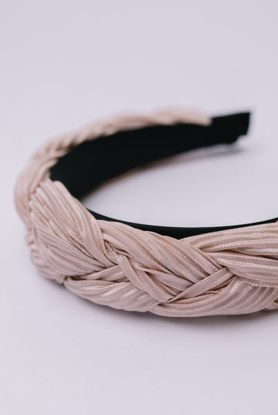 Beaming Braided Headband