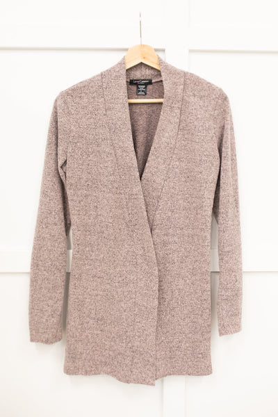 DOORBUSTER Sienna Sweater knit Cardigan In Light Blush