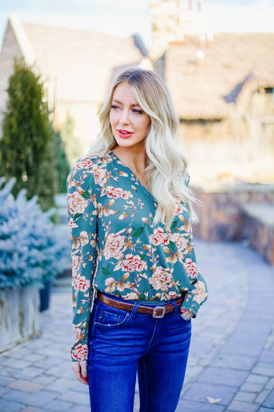 Antique Floral Bodysuit