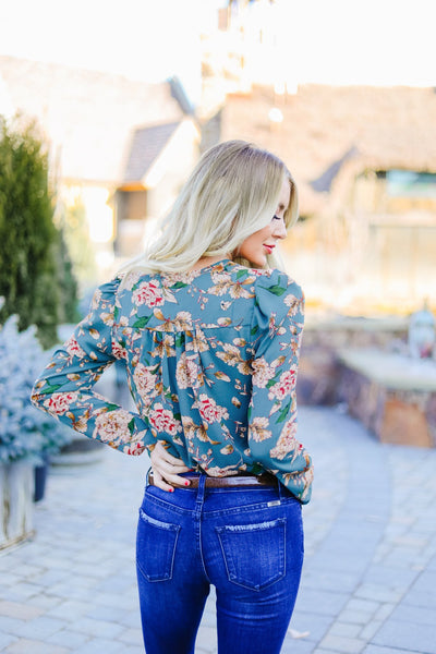 Antique Floral Bodysuit