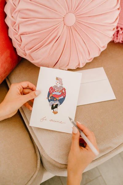 Valentines Day Cards (Set of 5 w/ Envelopes)