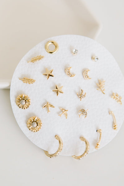 Boho Studs Earring Pack