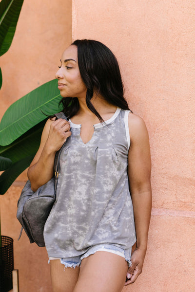 Cloudy Day Tie Dye Top