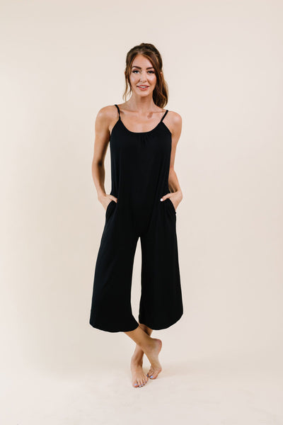 Good Better Best Cropped Tank Jumpsuit