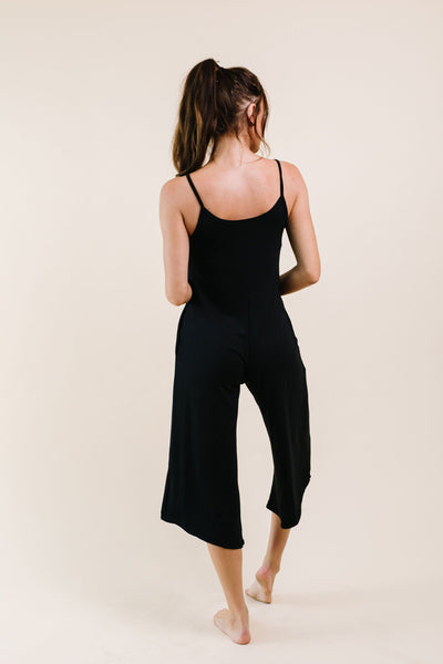 Good Better Best Cropped Tank Jumpsuit