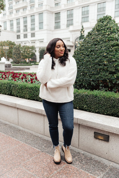 Polar Bear Pullover In Ivory