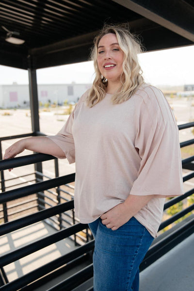 Choir Of Angels Top in Mauve