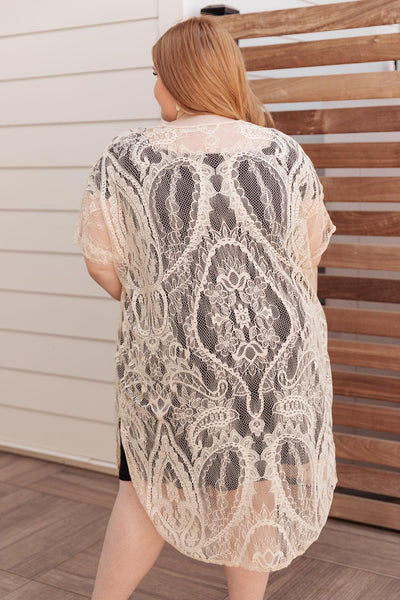 Dainty Lace Kimono