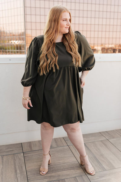 Evergreen Garden Dress