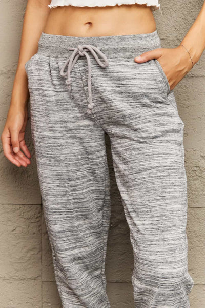 Ninexis Tie Waist Long Sweatpants - 3 color options!