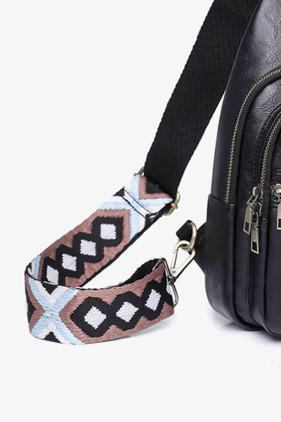 Adored It's Your Time PU Leather Sling Bag - multiple color options