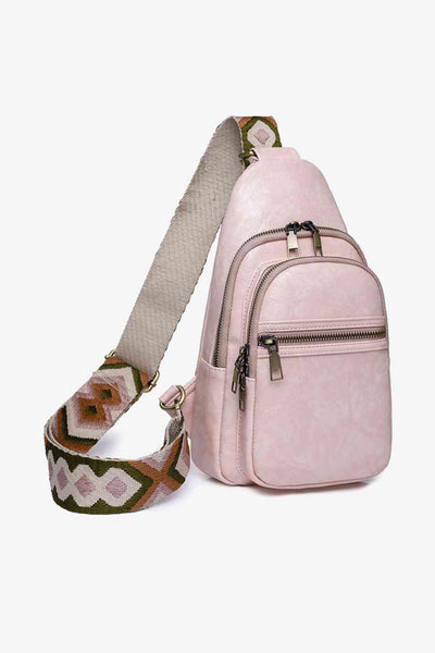 Adored It's Your Time PU Leather Sling Bag - multiple color options