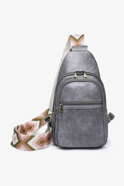 Adored It's Your Time PU Leather Sling Bag - multiple color options