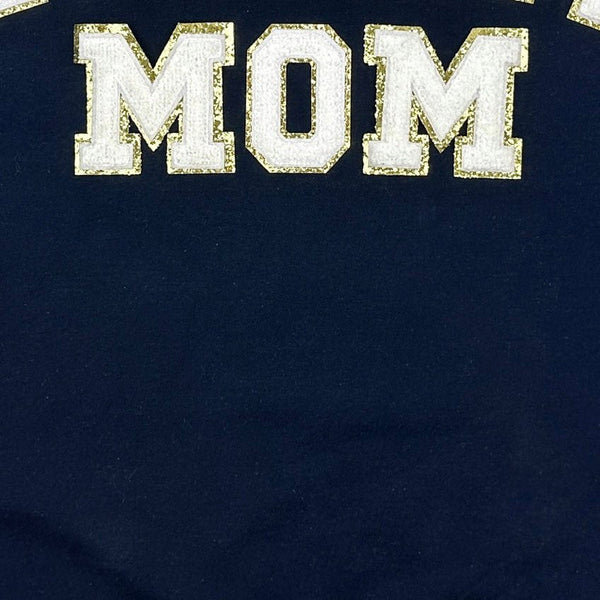 PREORDER: Track Mom Chenille Patch Sweatshirt