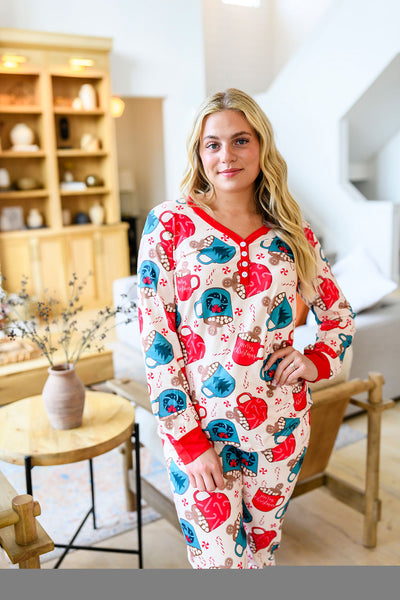 PREORDER: Winter Jogger Pajama Set In Assorted Prints