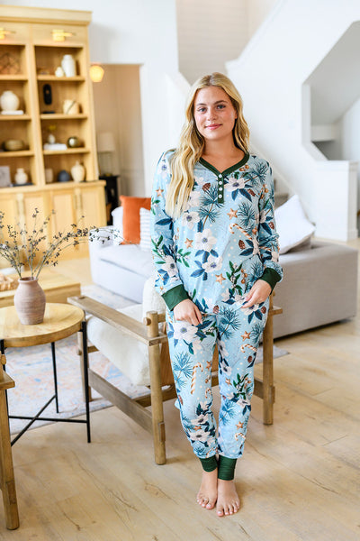 PREORDER: Winter Jogger Pajama Set In Assorted Prints