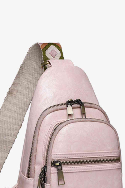 Adored It's Your Time PU Leather Sling Bag - multiple color options