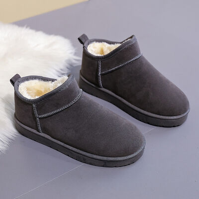 Faux Suede Thermal Lined Platform Boots - 3 color options!