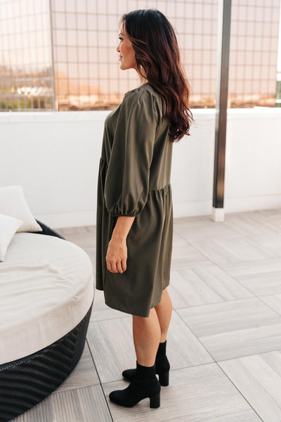 Evergreen Garden Dress