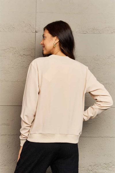 Ninexis Plaid Round Neck Long Sleeve Jacket - 4 color options!
