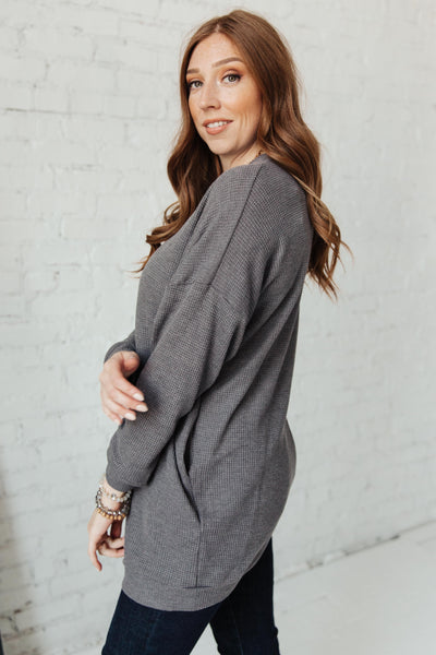 Ultimate Thermal Tunic in Charcoal