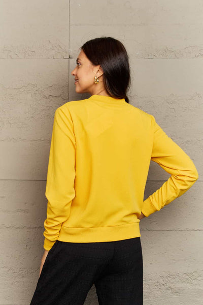 Ninexis Plaid Round Neck Long Sleeve Jacket - 4 color options!