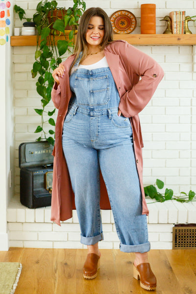 Adeline Denim Overalls