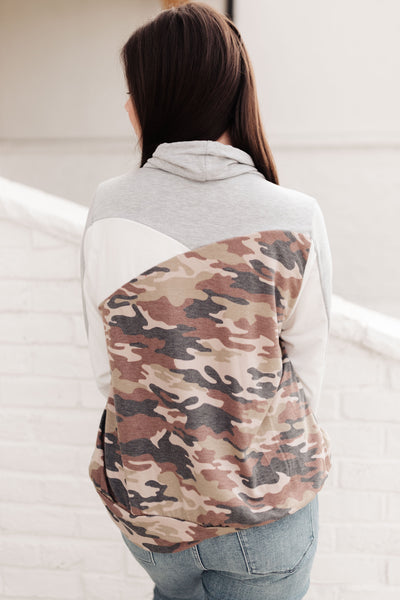 All About Adventure Top in Camo