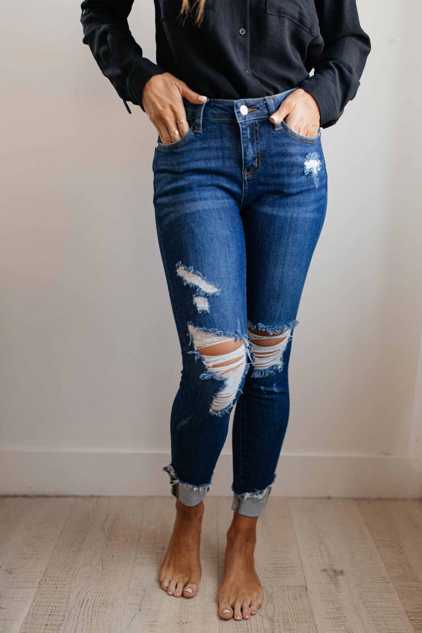 All About The Cuff Jeans