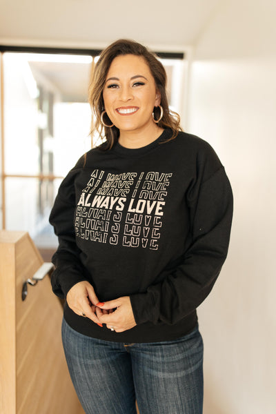 Always Love Pullover in Black